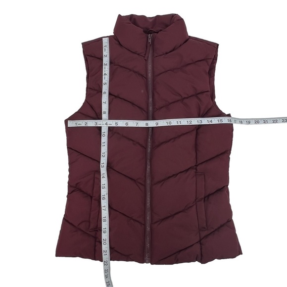 Aeropostale Red Puffer Vest Size Small Women’s - Picture 5 of 6